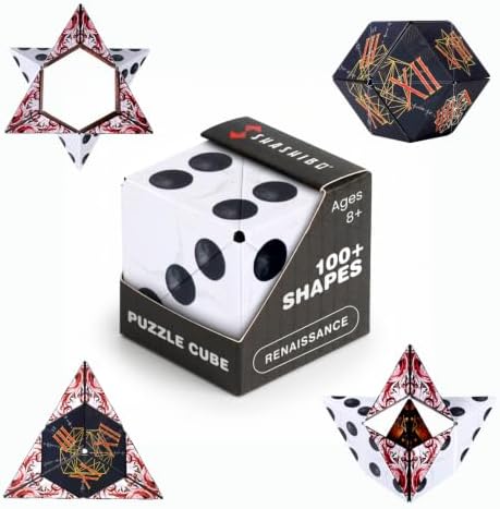 Shashibo DODECA Magnetic Puzzle Cube, Stress Relief Fidget Toy