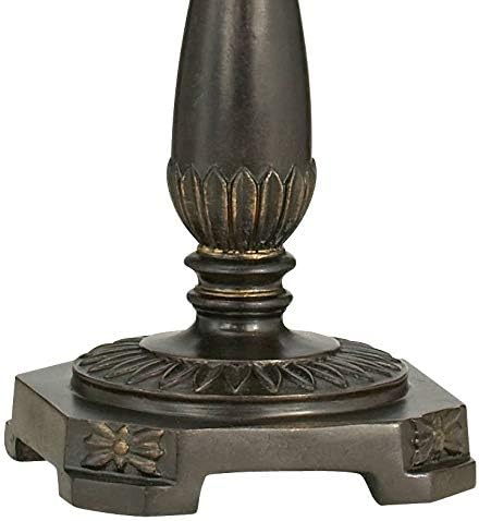 Andrea 22 1/2" High Desk Lamp Adjustable Swing Arm Bronze Brown Natural