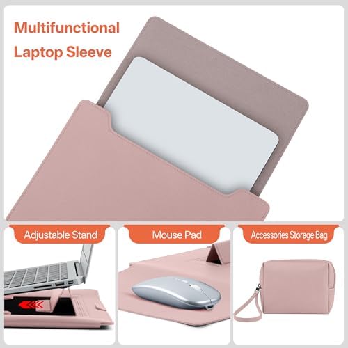 15-16 Inch Protective Laptop Sleeve with Stand, for MacBook Pro/MacBook Air