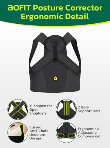 AOFIT Posture Corrector for Women for Rounded Shoulders Hunchback M