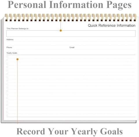 Weekly Productivity Planner - 8.5" x 11" Dashboard Desk Notepad Has 6 Focus Areas to List Tasks for Goals, Projects, Clients, Academic or Meal-Organize Your Daily Work Efficiently, 54 Weeks, Grey