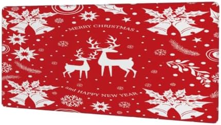 Christmas Large Mouse Pad Non-Slip Rubber Long Gaming Desk Mat