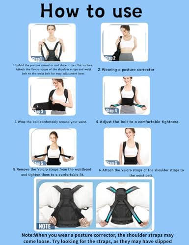 Back Brace Support Posture Corrector for Women & Men