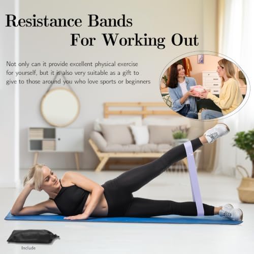 Resistance Bands for Working Out, 5 Levels Elastic Exercise Bands