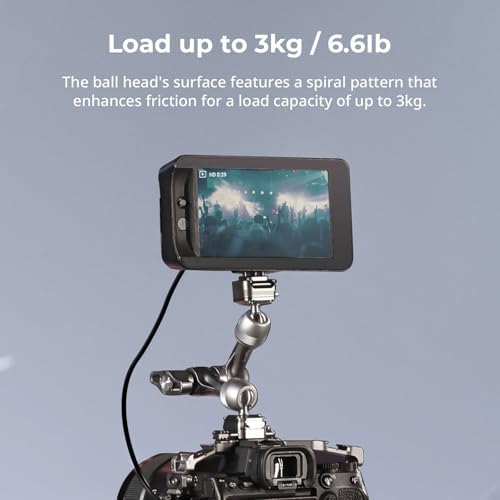 SMALLRIG 11" Rosette Magic Arm, HawkLock H21 Quick Release Structure