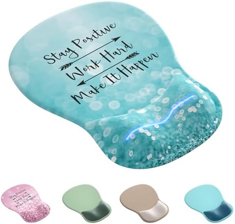 Ergonomic Mouse Pad with Wrist Rest Cute Mousepad Wrist Support