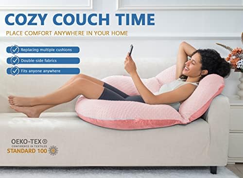 INSEN Reading Pillow, Back Pillow for Sitting in Bed and Couch, Gaming Pillow for Adults, Sit Up Support for Bed