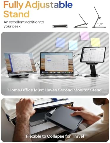 LISEN iPad Stand Tablet Holder for Desk, Kindle Accessories Stand for Apple