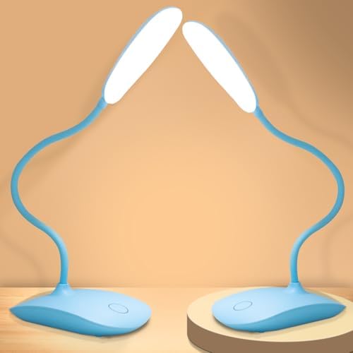 Portable Battery Powered Desk Lamp Small Rechargeable LED Table Light