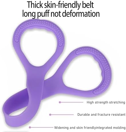 Figure 8 Fitness Resistance Bands with Handles for Working Out