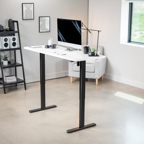 VIVO White 60 x 24 in Standing Desk, DESK-KIT-B06W