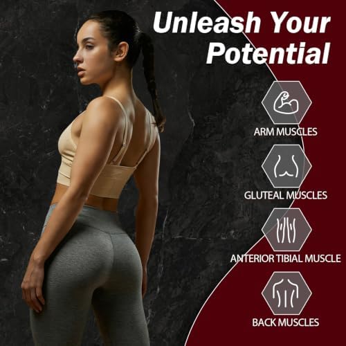 Resistance Bands for Working Out, 5 Levels Exercise Bands Set