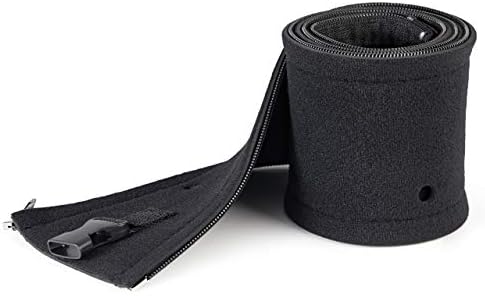 StarTech 40" (1m) Neoprene Cable Management Sleeve, Black (WKSTNCMZP)