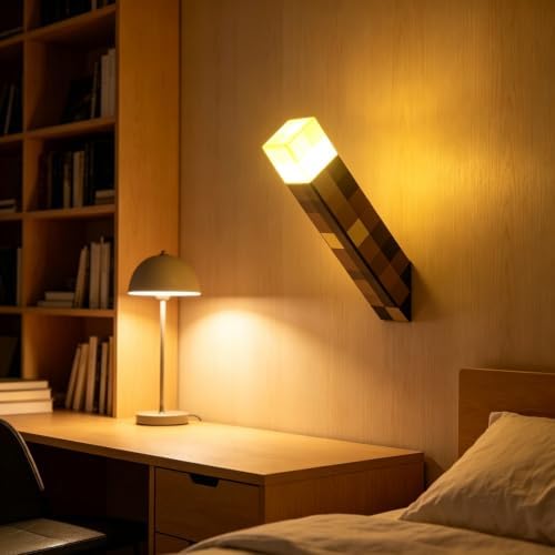 7Color Wall Mounted Torch Light，Rechargeable Torch lamp, LED Night Light