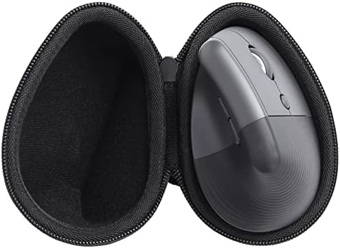 co2CREA Hard Case for Logitech Lift Vertical Ergonomic Mouse, Black