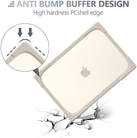 Batianda Heavy Duty Case for MacBook Air 13 Inch 2018-2020, Khaki
