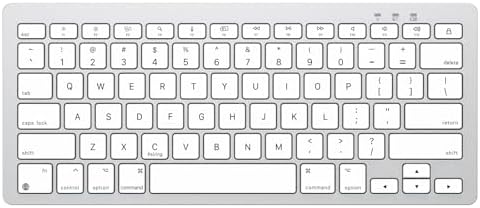 OMOTON Wireless Keyboard for Mac, USB-C Rechargeable, Bluetooth ONLY