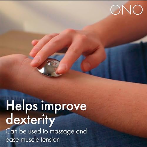 ONO Scroller- Handheld Fidget Toy for Adults | Help Relieve Stress, Anxiety, Tension | Promotes Focus, Clarity | Compact, Portable Design (Scroller Natural SS)