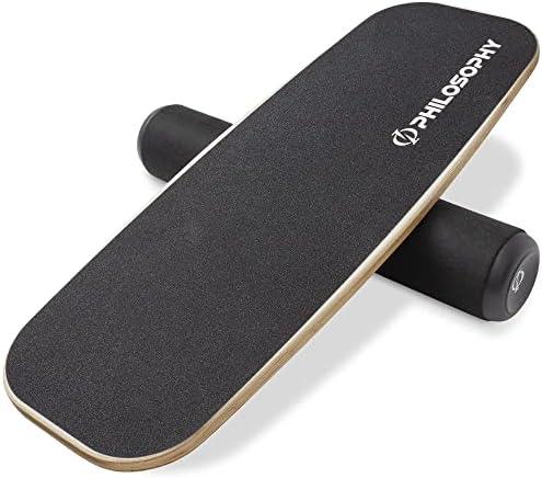Philosophy Gym Balance Board, Wooden Balance Exercise Trainer