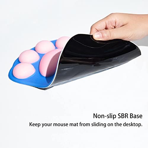 Mouse Pad Cat Paw, Ergonomic Mouse Pad,Silicone Gel Mouse Mat