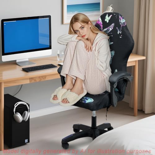 Gaming Chair Covers, 3D Printing One-piece Fit Cat Scratch Proof