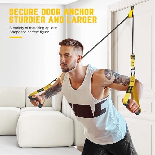 KUZARO Heavy Resistance Bands for Working Out, 300lbs/360lbs Heavy Exercise Bands with Handles, Resistance Bands for Men, Weight Bands Set for Muscle Training, Strength, Yoga, Home Workout Equipment