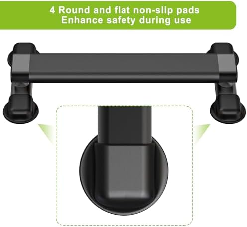 Kipika Versatile Calf Raise Bar, Heavy Duty Steel Standing Calf-raise Stand