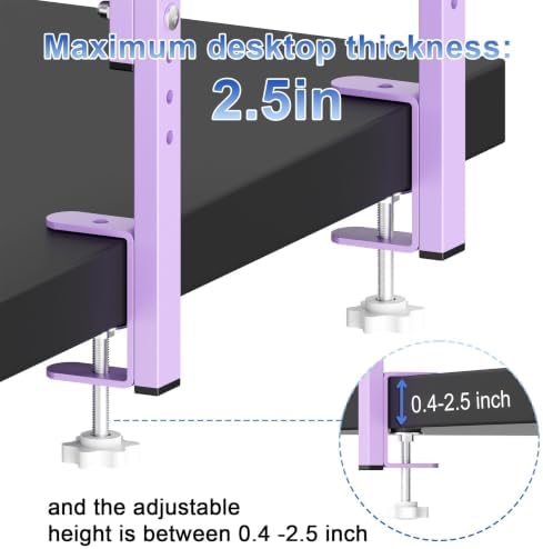 Spacrea 2 Tier Clamp on Desk Shelf
