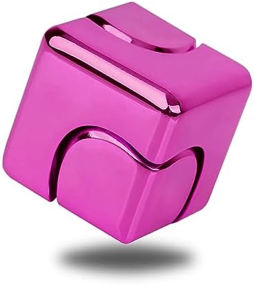 Fidget Spinner Toys Cube Adults, Easter Basket Stuffers for Teens Metal EDC Cool Desk Gadgets Office Toys Small Anxiety Figette Sensory Toy, ADHD Tool Fingears Figet Stress Valentine Gift for Boys