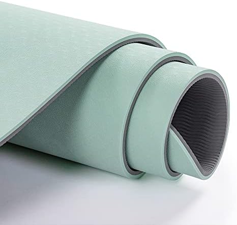 Yoga Mat Non Slip, Pilates Fitness Mats, Eco Friendly, Anti-Tear 1/4" Thick Yoga Mats for Women, Exercise Mats for Home Workout with Carrying Sling and Storage Bag