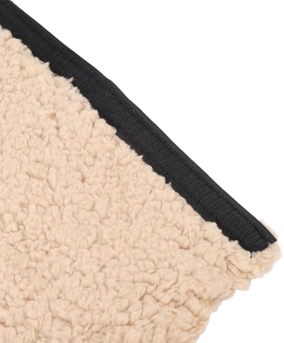 Premium Sheepskin Chair Armrest Pad, Fleece Armrest Cushion for Chairs, Enhanced Comfort and Skin Protection, Armrest Protector for Home or Office Use, Fits Most Chairs