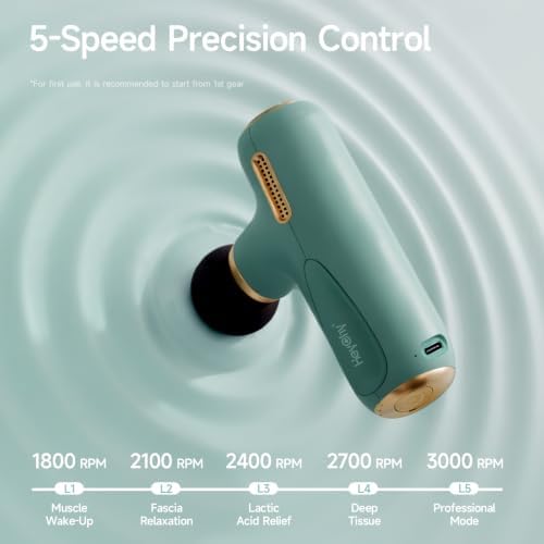 HEYCHY Super Mini Massage Gun Deep Tissue Portable Muscle Massager, C1 MINI