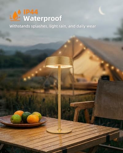 EZVALO Cordless Lamp, Rechargeable Table Lamp, Battery Operated