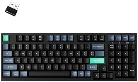 Keychron B35 Wireless Keyboard, 98 Keys Computer Keyboard with Number Pad