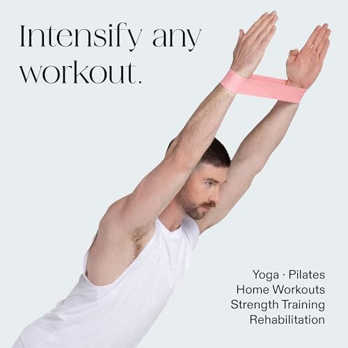 Bala Bands Resistance Bands, Non-Slip Fabric Exercise Bands