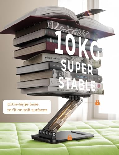LISEN iPad Stand Tablet Holder for Desk, Kindle Accessories Stand for Apple