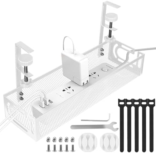 Cable Management Under Desk, Under Desk Cable Management Tray