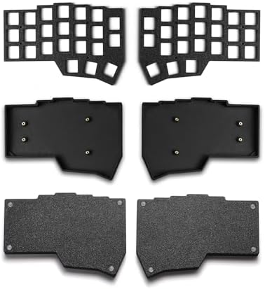 YIVU Corne V4.1 Wired Split Ergonomic Mechanical Keyboard | 40% Ortholinear 3x6 Layout, 46 Keys | Hot-Swappable Per-Key RGB | Vial/QMK Programmable | Pre-Lubed Linear Switches