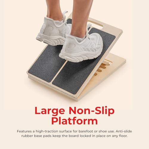 Sunny Health & Fitness Adjustable Calf & Ankle Stretcher