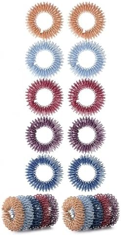 Mr. Pen- Spiky Sensory Rings, 10 Pack, Colorful