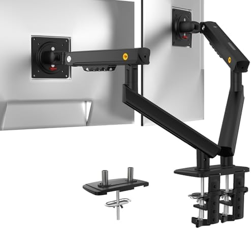 NB SmooVex™ Computer Monitor Mount, Monitor Stand fits up to 32 Inch, Mechanical Spring Monitor Arm, VESA 75/100 mm, Model-A5C