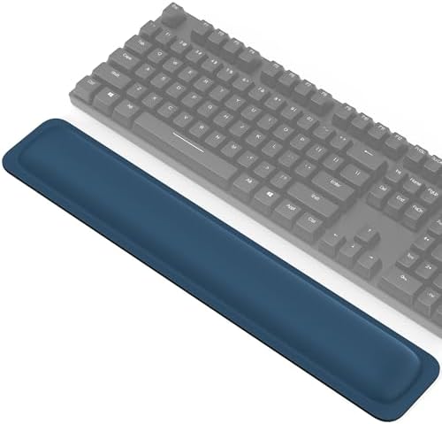 TECKNET Wrist Rest for Computer Keyboard Ergonomic, 1 in Thick, 17x3.3 in