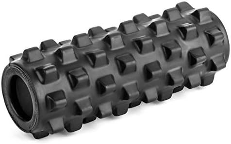 RumbleRoller Extra Firm Foam Roller Deep Tissue Massage Roller for Muscle Recovery (12 Inches Compact)