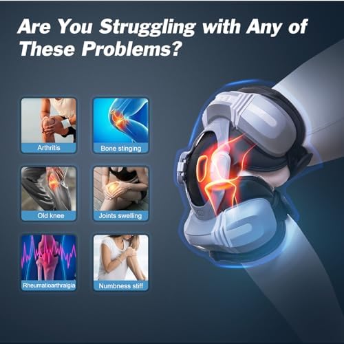 ALPHAY 3-in-1 Massager with Airbags, Heat & Vibration for Shoulder, Elbow & Knee Pain Relief