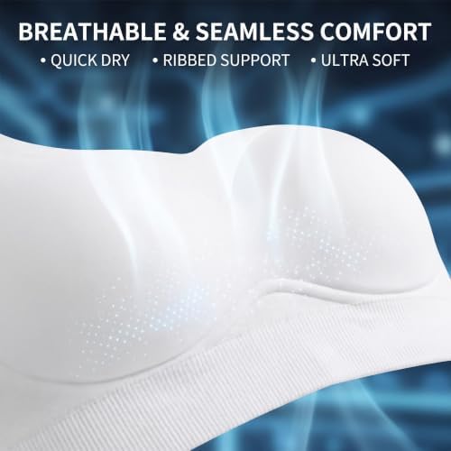 Posture Corrector Bra for Women Wireless Back Support Plus Size Sports Bra