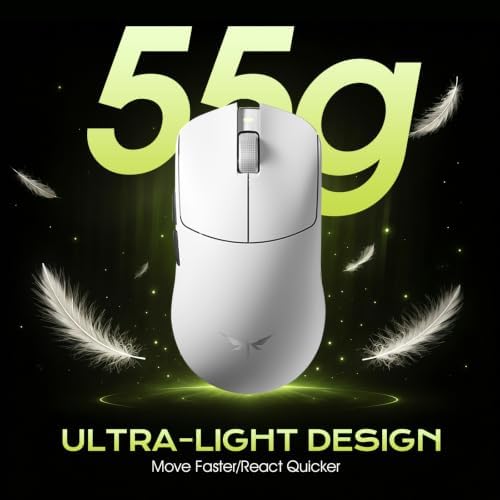 VGN F2 Pro Max Wireless Lightweight Gaming Mouse with 26K Optical Sensor