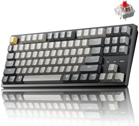 Keychron C1 Pro TKL Custom Wired Mechanical Keyboard, RGB Backlight