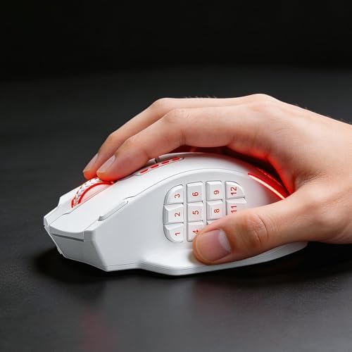 Redragon M913 MAX Wireless MMO Gaming Mouse 26000 DPI Remapping Keys