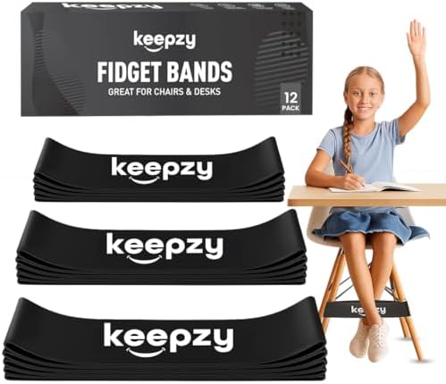 Chair Bands for Kids with Fidgety Feet, Desk Bands for Classroom