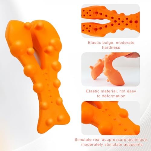 Trapezius Trigger Point Massager Suboccipital Release Tool Myofasical Release Neck and Shoulder Pain Posture Corrector for Muscle Pain Relief (Orange)